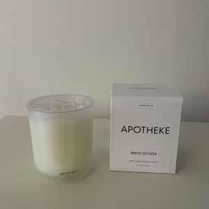 Apotheke White Vetiver Boxed Candle *NEW*